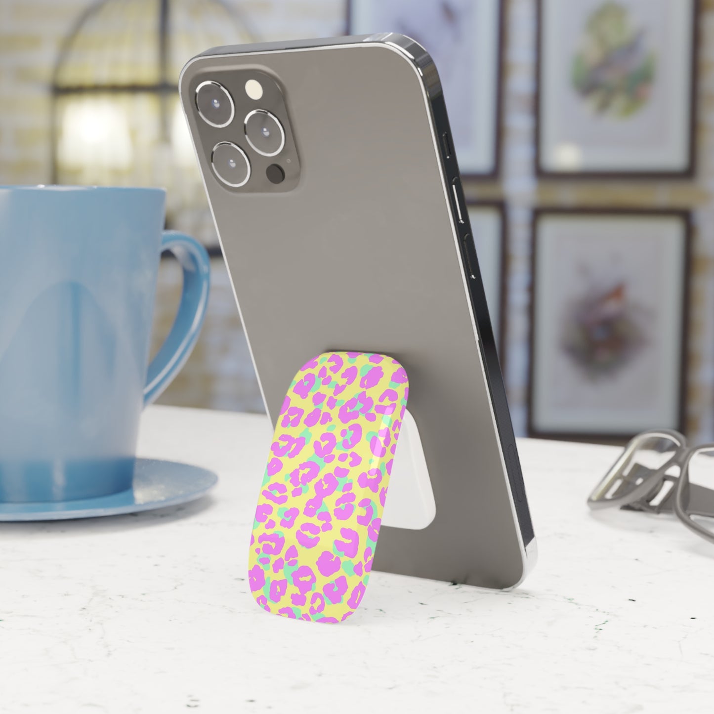 Colorful Leopard Phone Grip/Stand